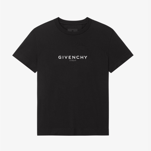 NWT GIVENCHY Reverse oversized t-shirt cotton black $550 - Picture 3 of 16